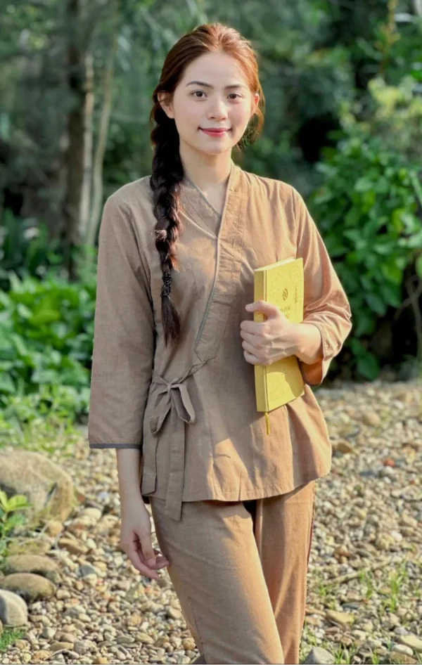 Đồ lam nữ đẹp màu socola