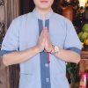 Đồ Lam Đi Chùa Nam Lãnh Tụ Phối Màu Lam