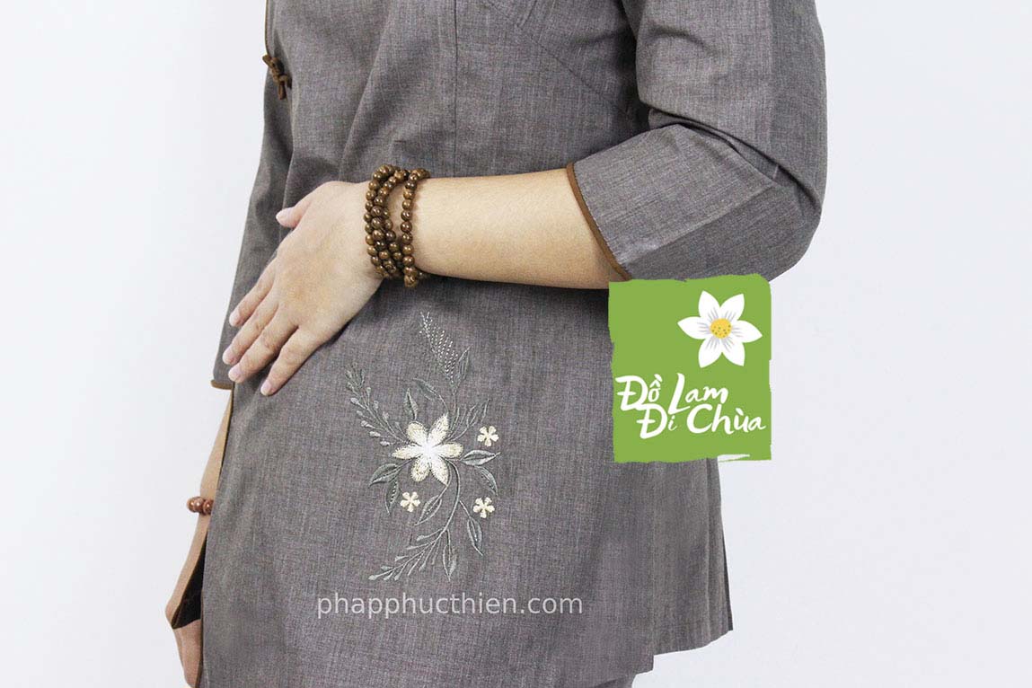 Đồ Lam Đi Chùa Bác Sĩ Tici Màu Đất