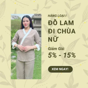 Đồ Lam Đi Chùa Nữ