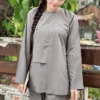 Đồ lam vạt hò màu xám