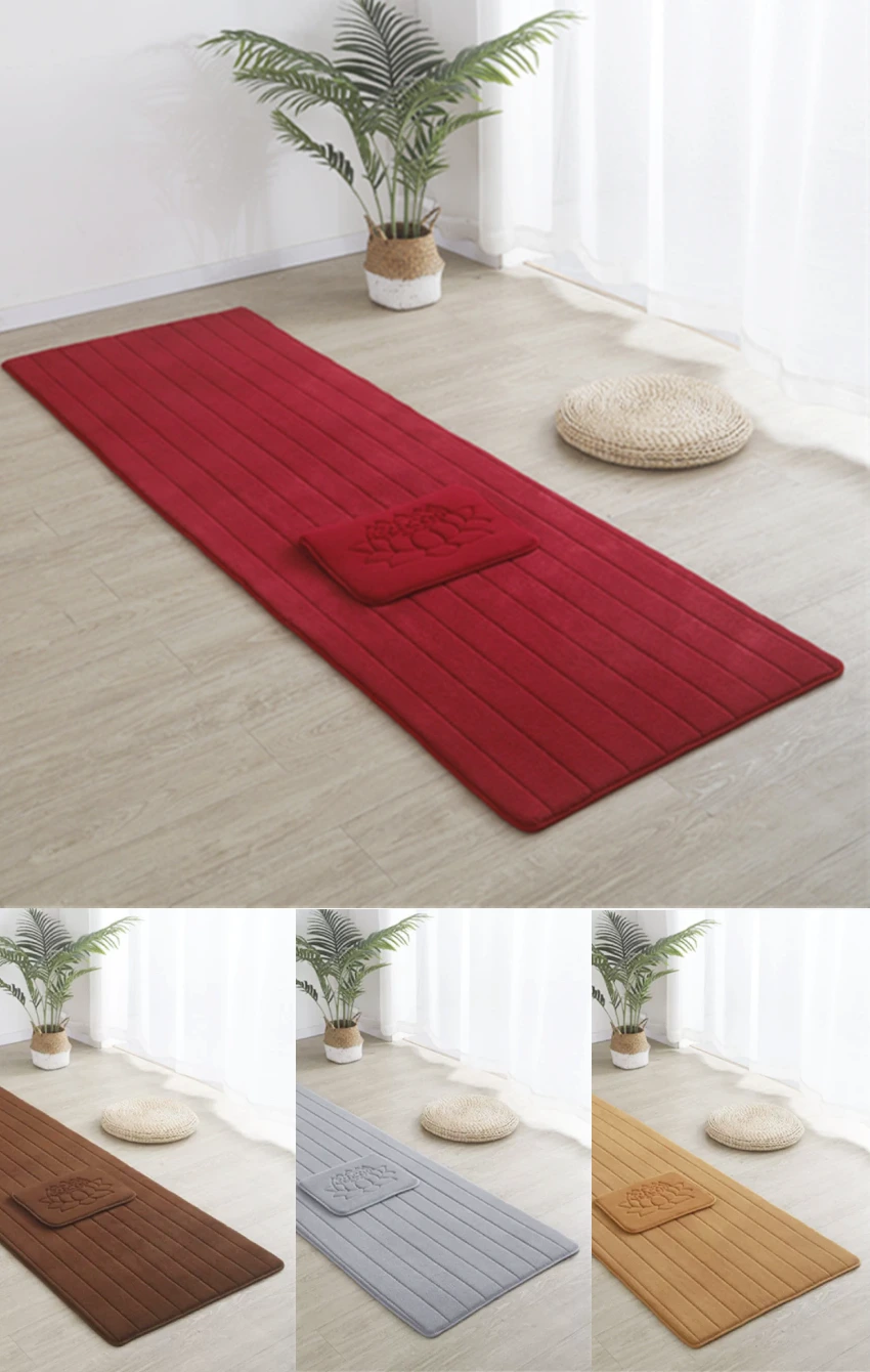 Thảm lạy Phật bốn màu