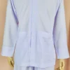 bộ đồ lam đi chùa màu trắng
