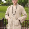 Đồ lam la hán nam màu Kem