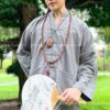 Đồ lam la hán nam màu Xám Xi Măng