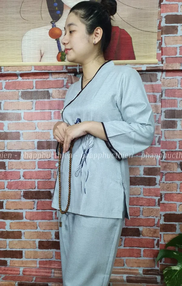 đồ lam linen ấn độ màu lam
