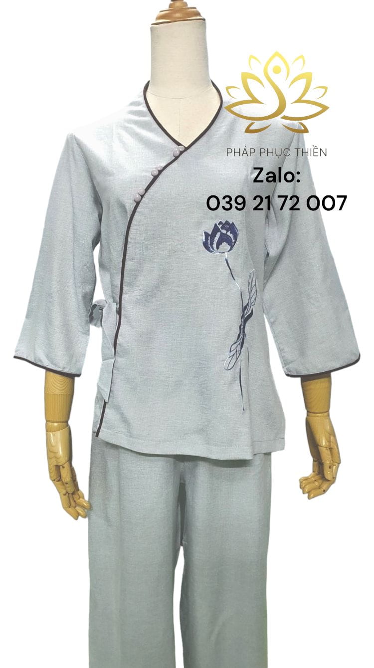 do-lam-nu-dep9 đồ lam linen ấn màu lam