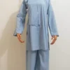 Vạt hò phom ni màu lam