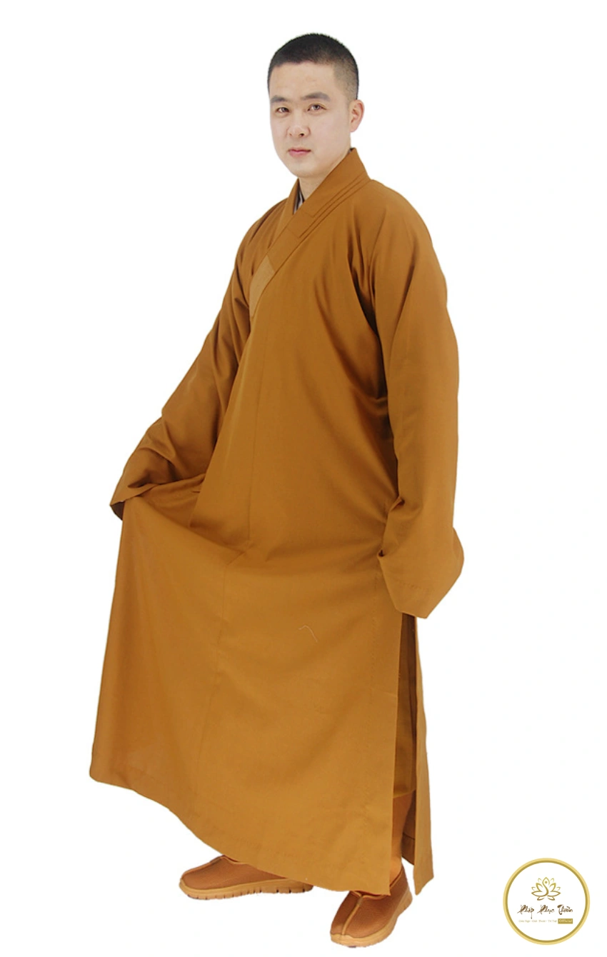 áo tràng Đài Loan màu vàng