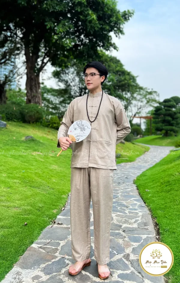 Đồ Lam Lãnh Tụ Màu Kem