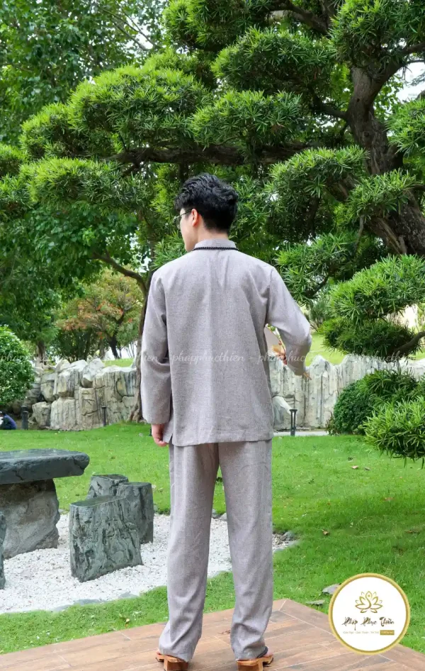 Đồ Lam Lãnh Tụ Màu Tím Khói