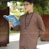 Đồ Lam Nam Lãnh Tụ Màu Trà