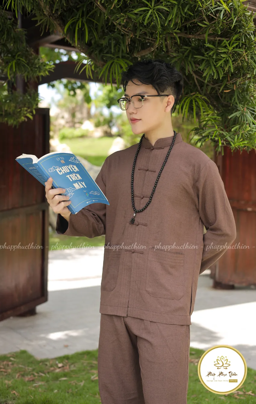 Đồ Lam Nam Lãnh Tụ Màu Trà