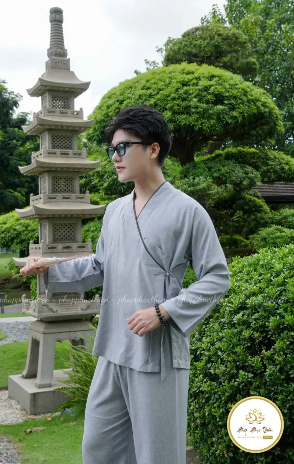 Đồ Lam Thiền Nhật Màu Nâu Lam