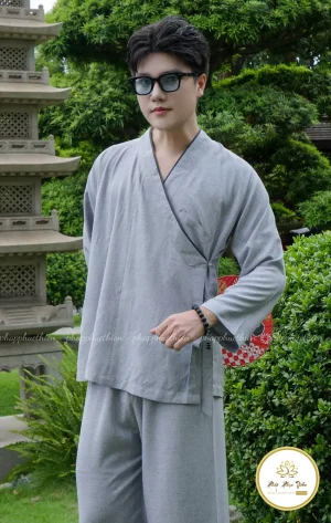 Đồ Lam Thiền Nhật Màu Nâu Lam