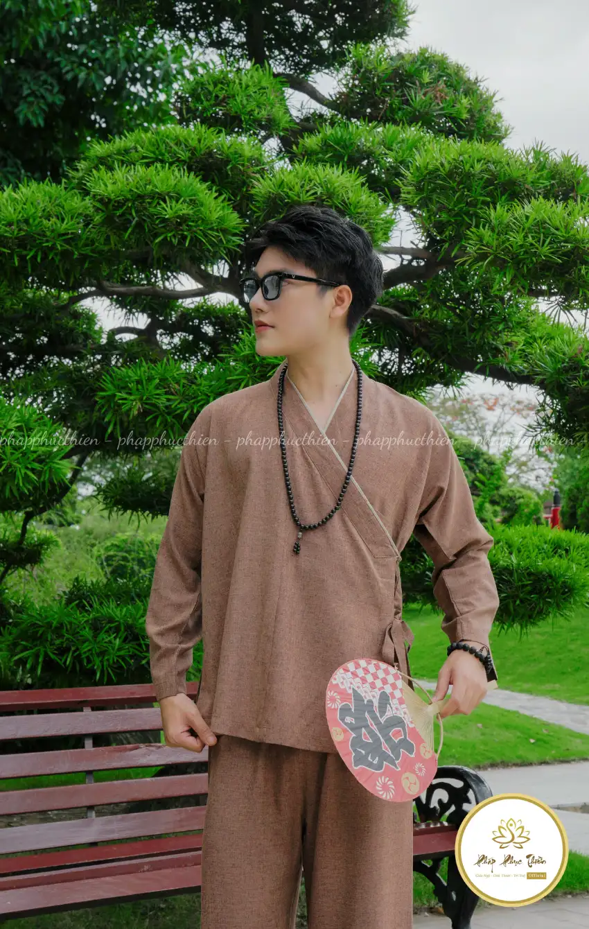 Đồ Lam Thiền Nhật Màu Nâu Trà