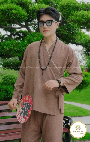 Đồ Lam Thiền Nhật Màu Nâu Trà