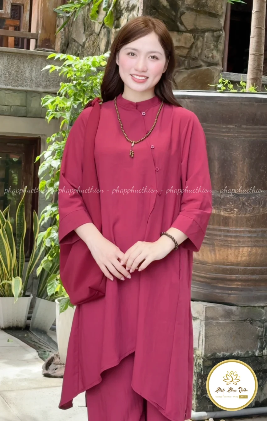 Đồ Lam Bồ Đề Tạng Đỏ Saffron
