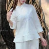 Đồ Lam Liên Hoa Sen Màu Trắng