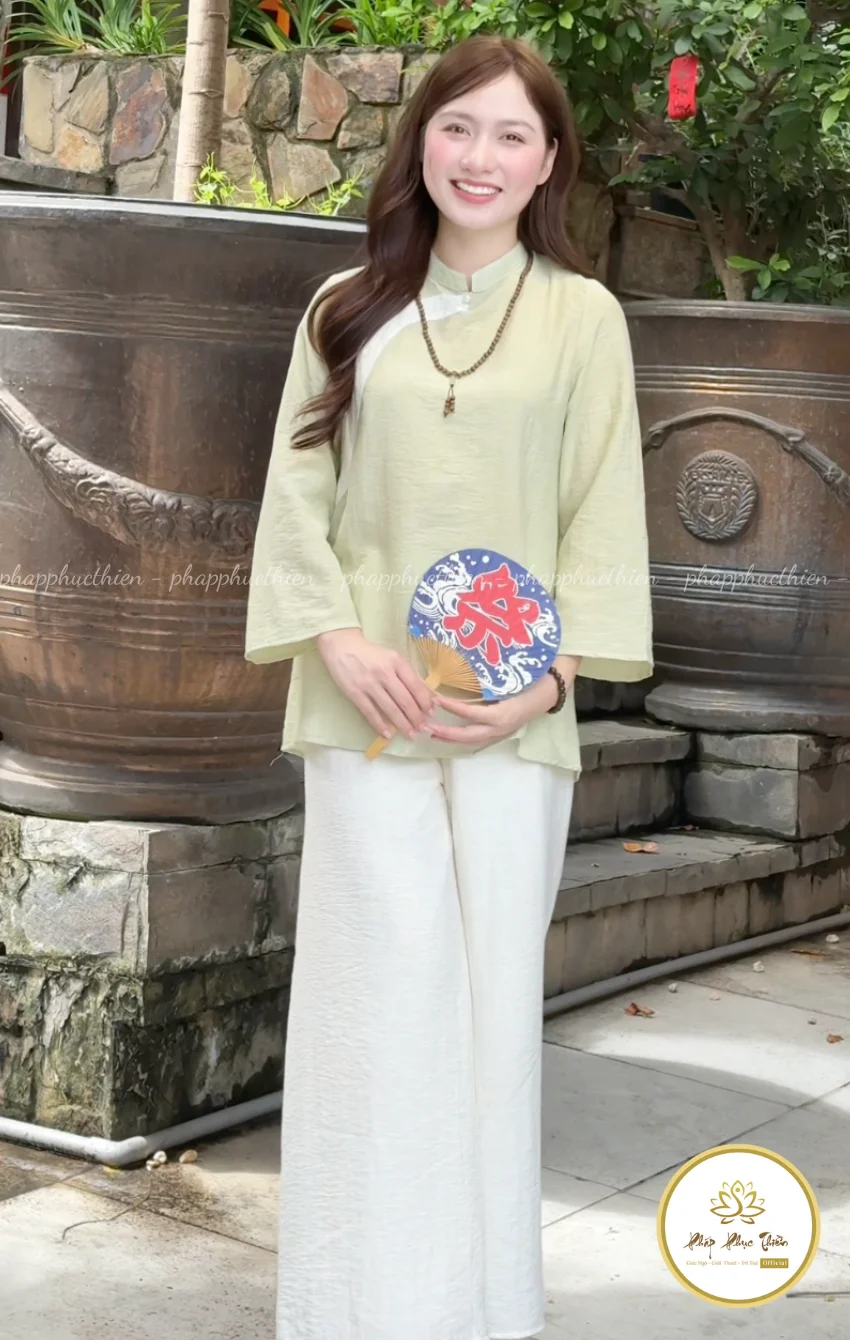 Đồ Lam Thanh Lưu Màu Xanh Cốm