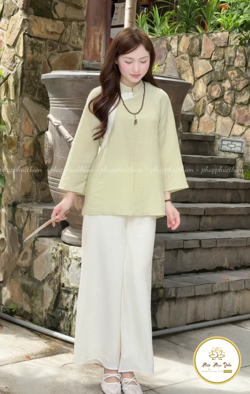 Đồ Lam Thanh Lưu Màu Xanh Cốm