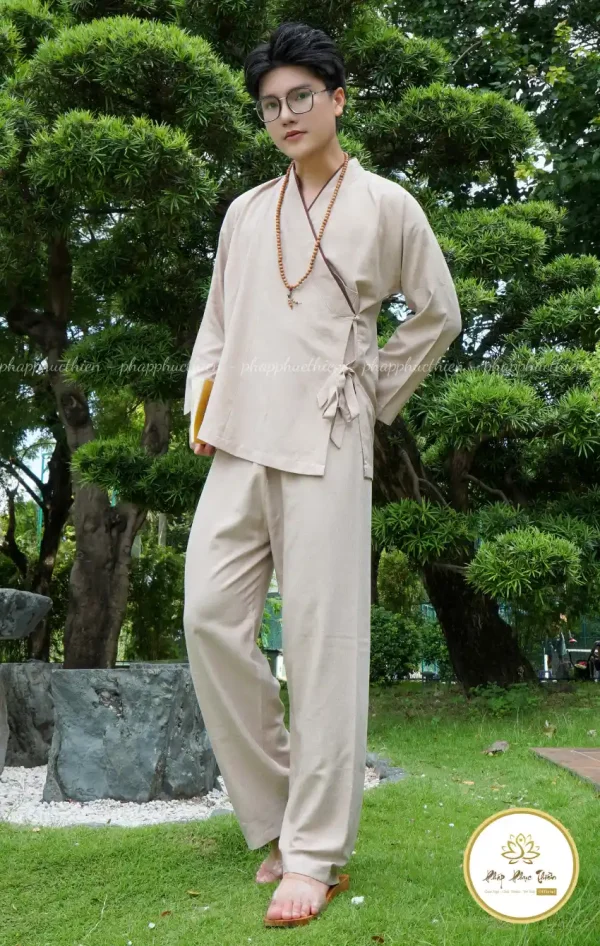 Đồ Lam Thiền Nhật Màu Kem