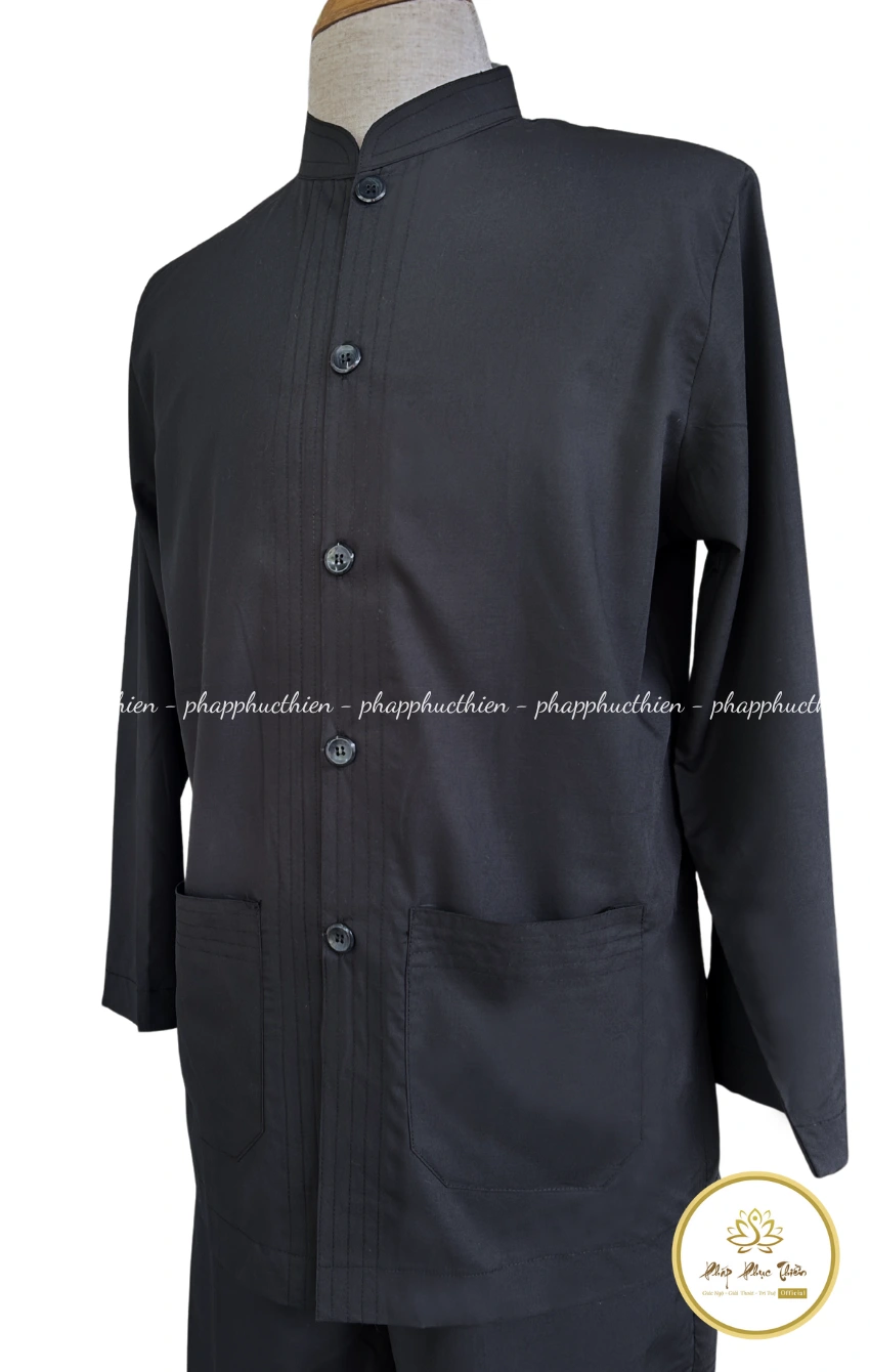 Đồ Lam Tay Dài Màu Đen