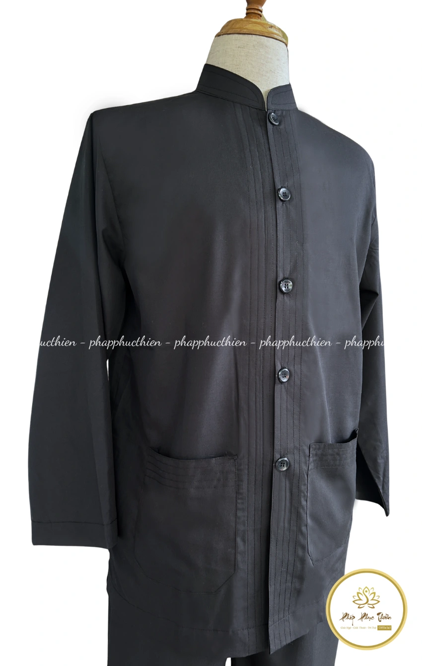 Đồ Lam Tay Dài Màu Đen