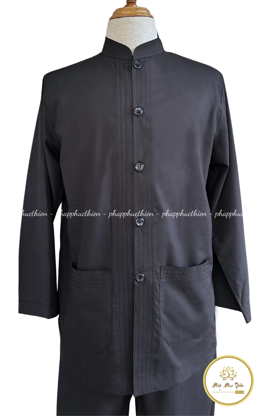 Đồ Lam Tay Dài Màu Đen