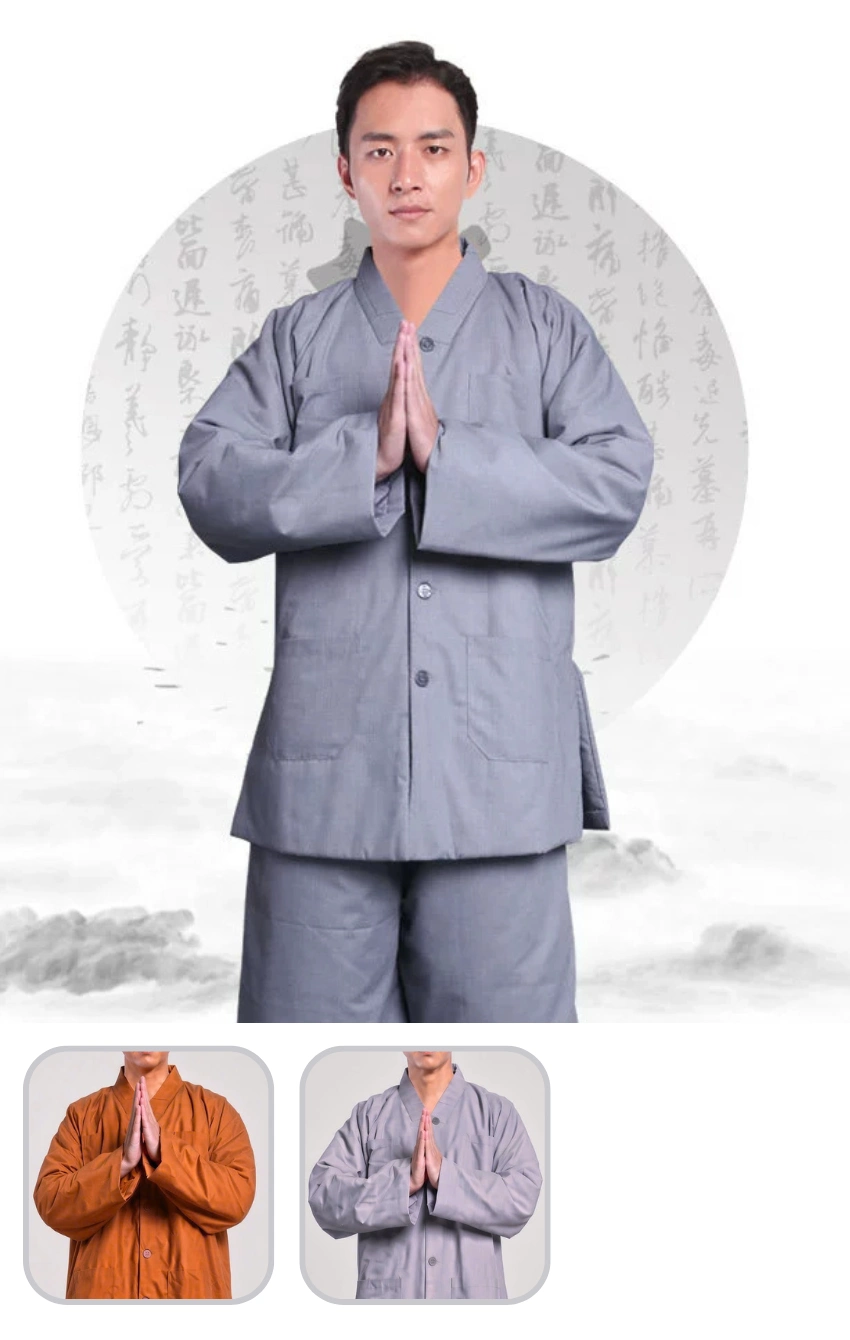 Đồ Lam La Hán Chất Kaki Cao Cấp