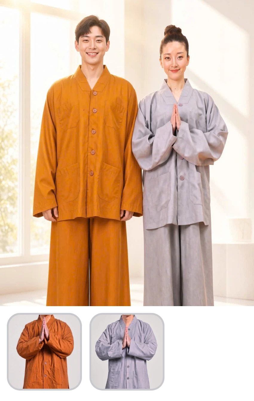 Pháp Phục Tăng Ni La Hán Kaki Cao Cấp