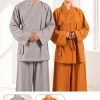 Pháp Phục Tăng Ni Tràng Lỡ Cotton Lụa Cao Cấp