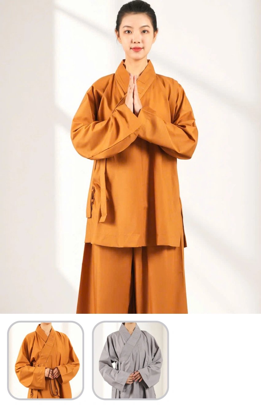 Pháp Phục Tăng Ni Cotton Lụa Cao Cấp