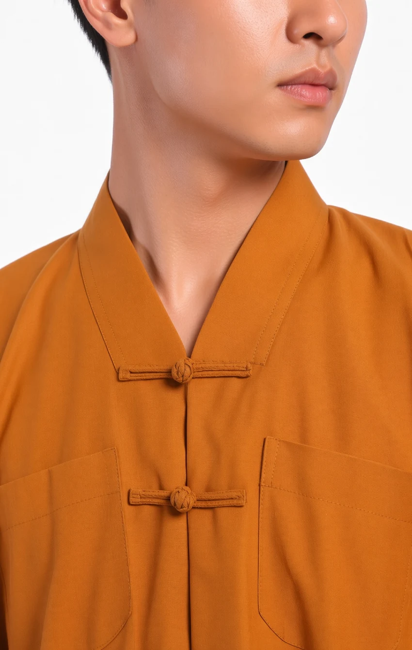phap-phuc-tang-ni-la-han-5 - Đồ Lam Đi Chùa Giá Sỉ Cổ Áo Với Nút Thắt Tinh Tế