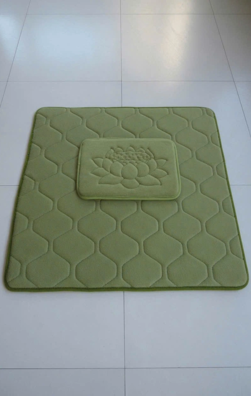 tham-lay-phat-cao-cap-15 - Đồ Lam Đi Chùa Giá Sỉ Thảm Lạy Phật Hình Vuông Màu Xanh